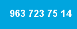 963 723 75 14 963 723 75 14
